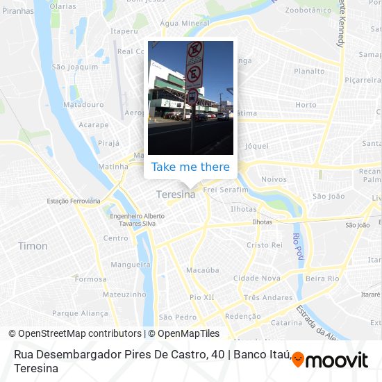 Rua Desembargador Pires De Castro, 40 | Banco Itaú map