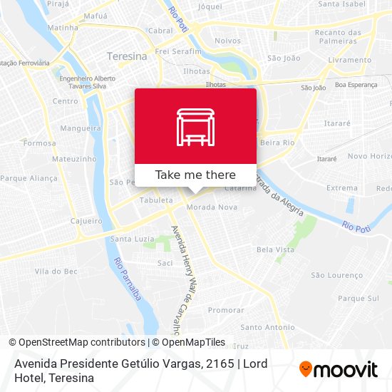 Avenida Presidente Getúlio Vargas, 2165 | Lord Hotel map