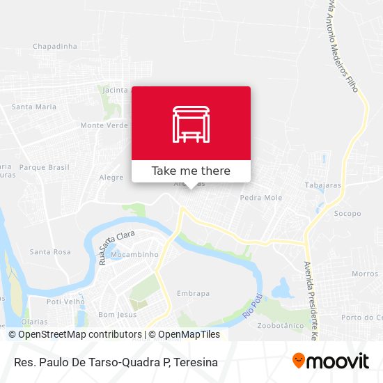 Mapa Res. Paulo De Tarso-Quadra P