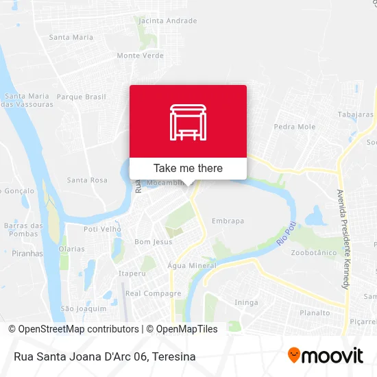 Rua Santa Joana D'Arc 06 map