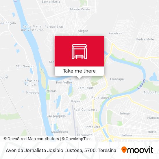 Avenida Jornalista Josipio Lustosa, 5700 map