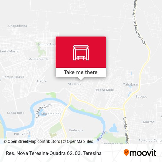 Mapa Res. Nova Teresina-Quadra 62, 03