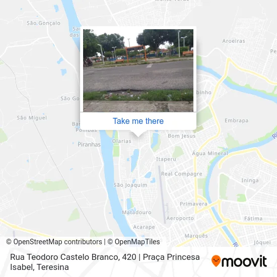 Rua Teodoro Castelo Branco, 420 | Praça Princesa Isabel map