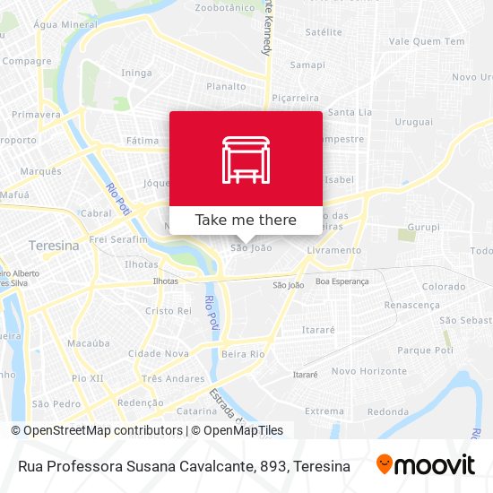 Rua Professora Susana Cavalcante, 893 map