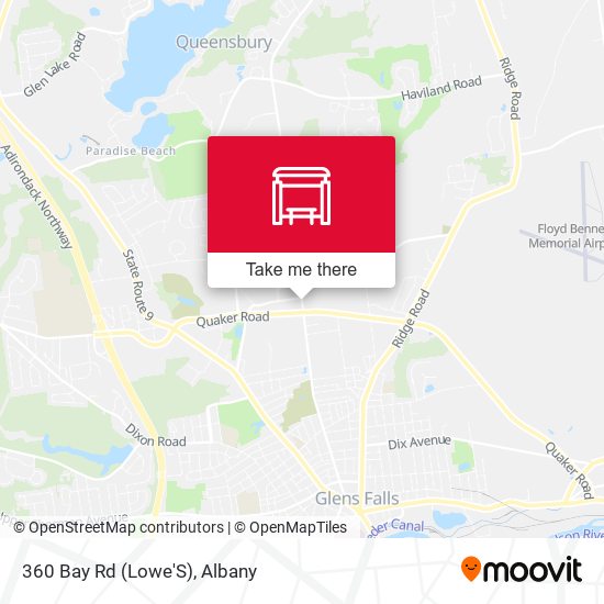 360 Bay Rd (Lowe'S) map