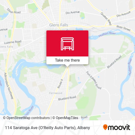 Mapa de 114 Saratoga Ave (O'Reilly Auto Parts)