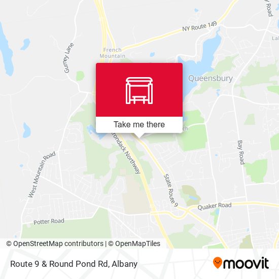 Mapa de Route 9 & Round Pond Rd