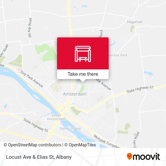 Mapa de Locust Ave & Elias St