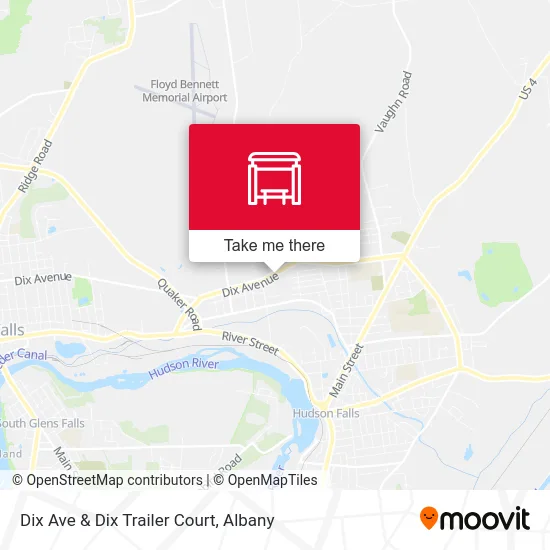 Mapa de Dix Ave & Dix Trailer Court