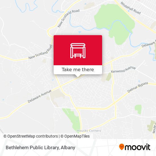 Bethlehem Public Library map
