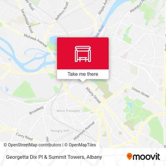 Mapa de Georgetta Dix Pl & Summit Towers