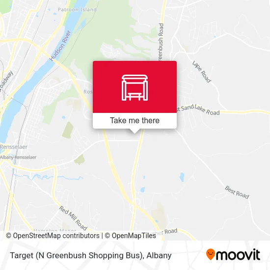 Mapa de Target (N Greenbush Shopping Bus)