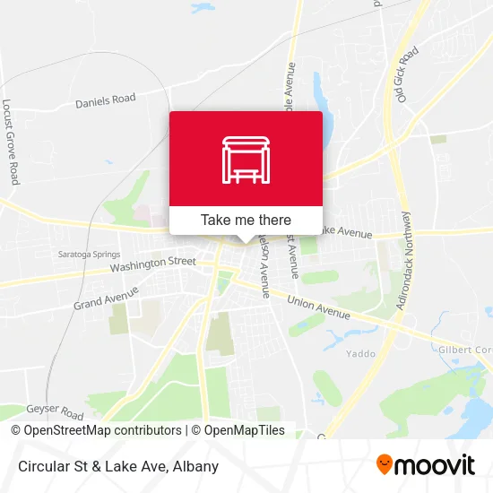 Mapa de Circular St & Lake Ave