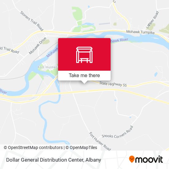 Dollar General Distribution Center map