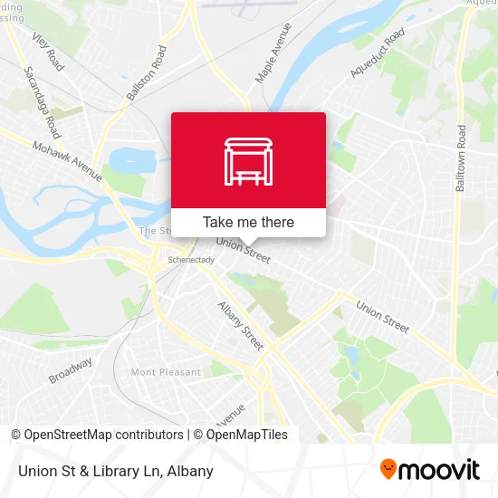 Mapa de Union St & Library Ln