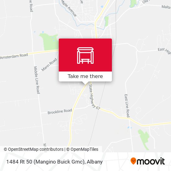1484 Rt 50 (Mangino Buick Gmc) map