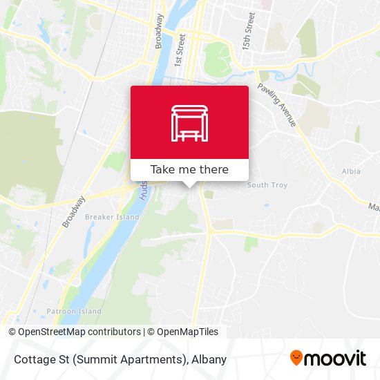 Cottage St (Summit Apartments) map