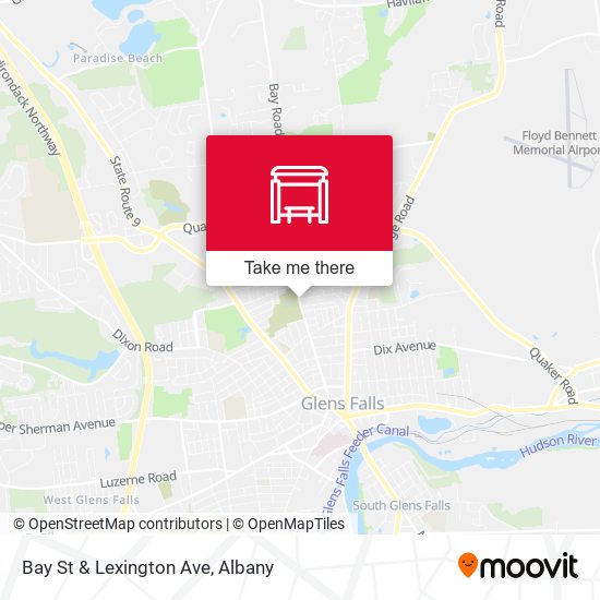 Bay St & Lexington Ave map