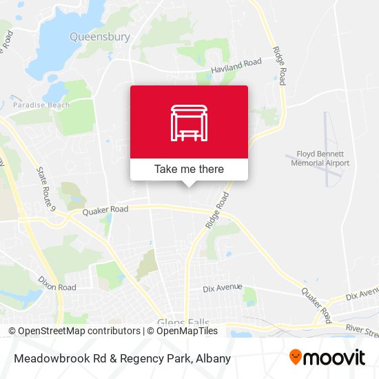 Meadowbrook Rd & Regency Park map