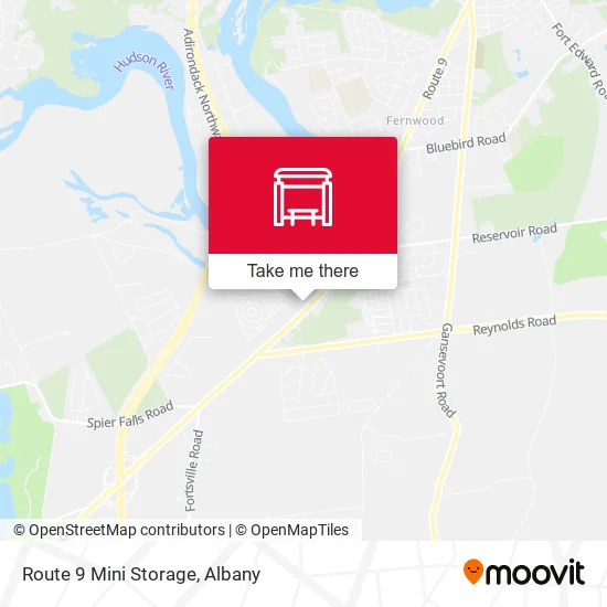 Mapa de Route 9 Mini Storage