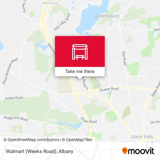 Walmart (Weeks Road) map