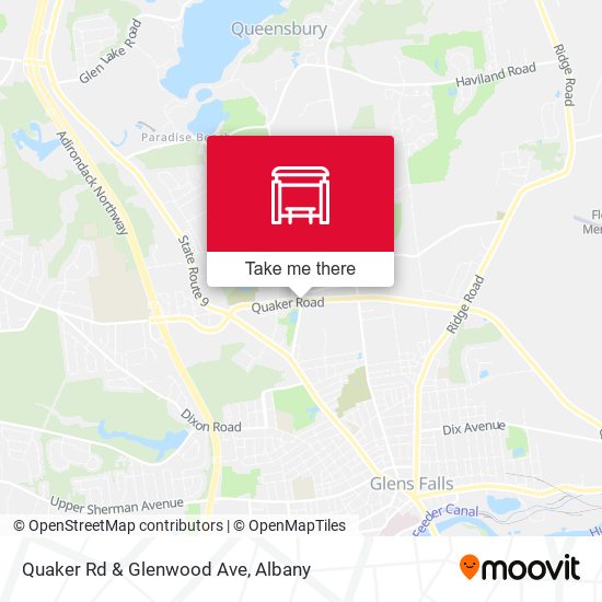 Mapa de Quaker Rd & Glenwood Ave