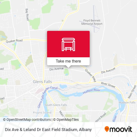 Dix Ave & Leland Dr East Field Stadium map