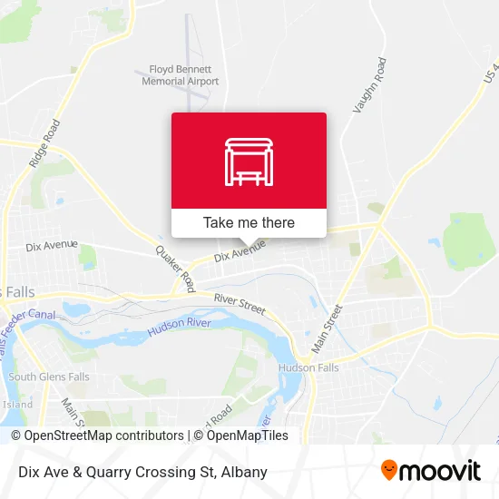 Mapa de Dix Ave & Quarry Crossing St