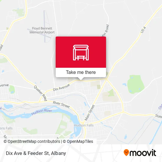 Mapa de Dix Ave & Feeder St