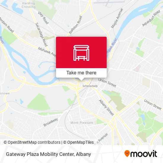 Mapa de Gateway Plaza Mobility Center