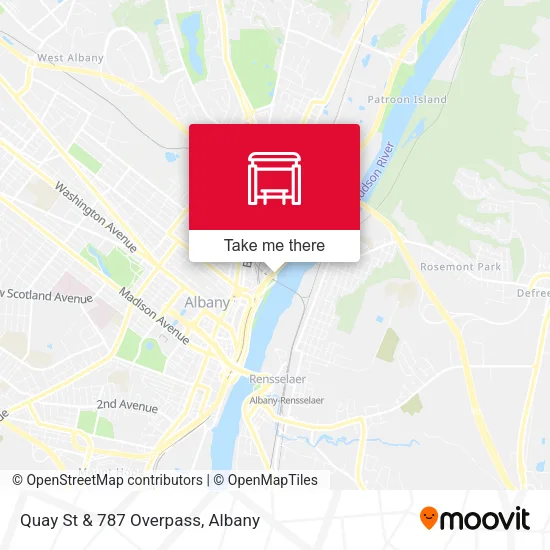 Mapa de Quay St & 787 Overpass