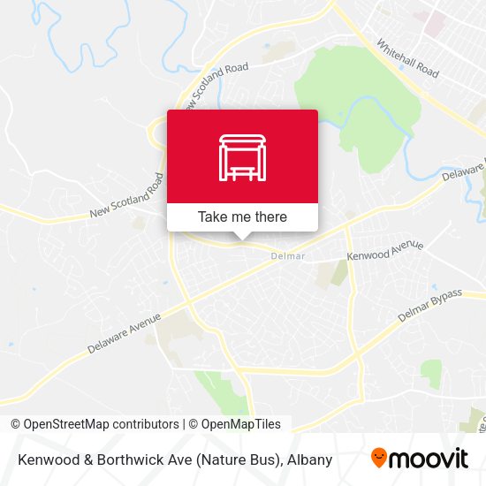 Mapa de Kenwood & Borthwick Ave (Nature Bus)