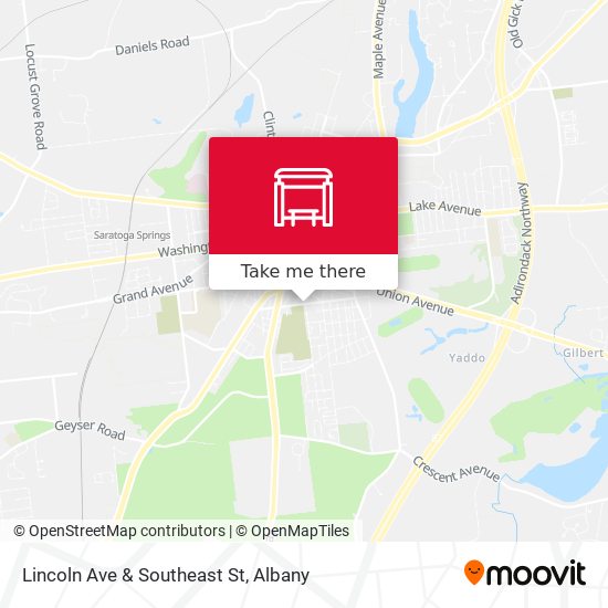 Lincoln Ave & Southeast St map