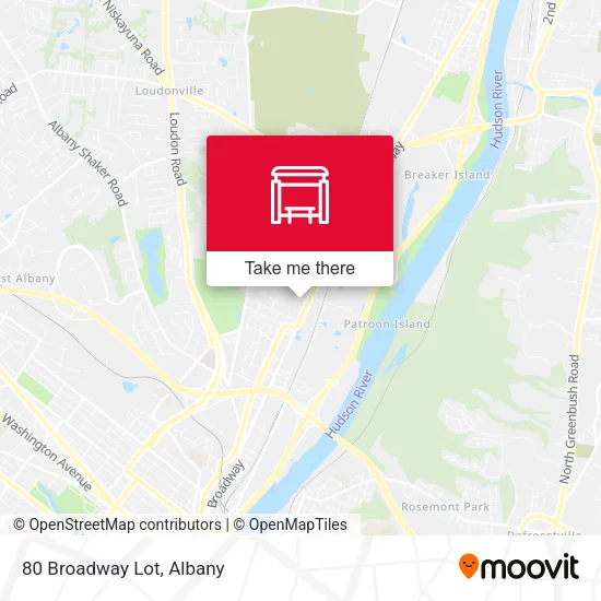 Mapa de 80 Broadway Lot