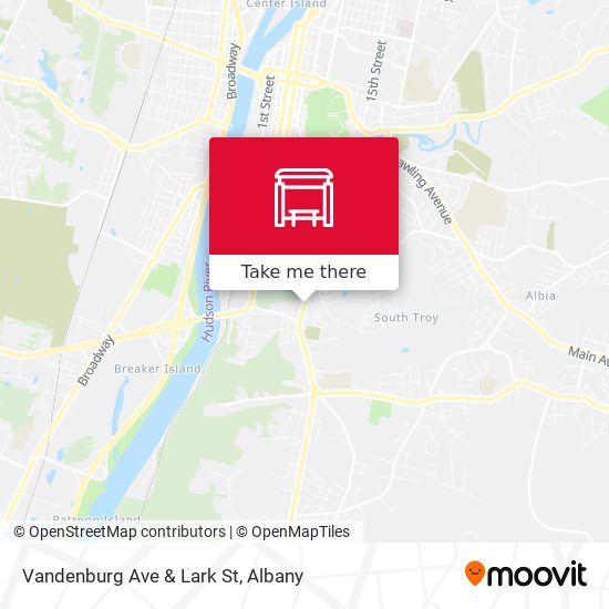 Mapa de Vandenburg Ave & Lark St