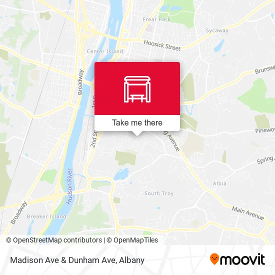 Mapa de Madison Ave & Dunham Ave