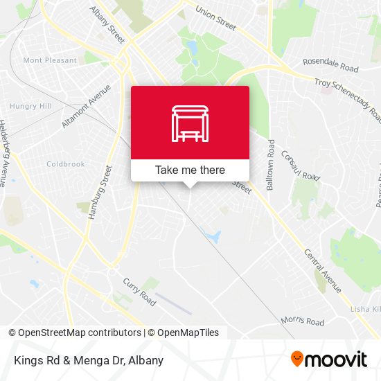 Mapa de Kings Rd & Menga Dr