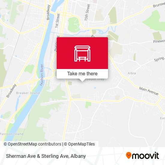 Sherman Ave & Sterling Ave map