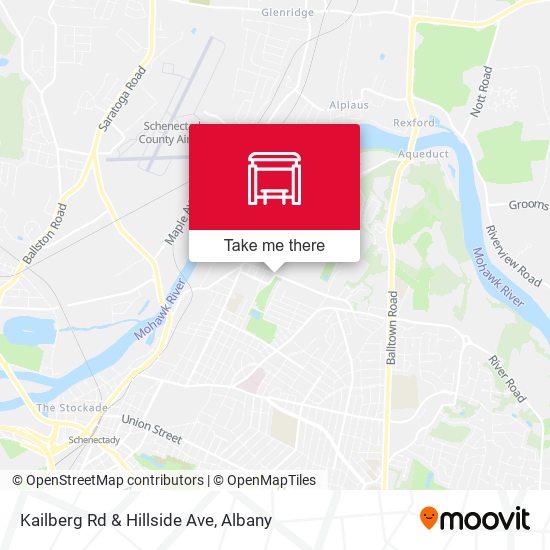 Kailberg Rd & Hillside Ave map