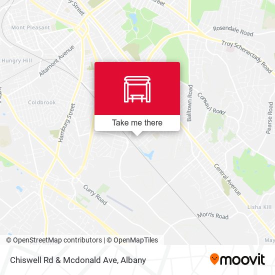 Chiswell Rd & Mcdonald Ave map