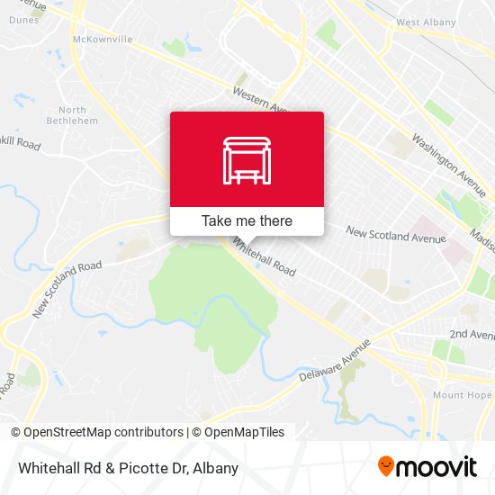 Mapa de Whitehall Rd & Picotte Dr