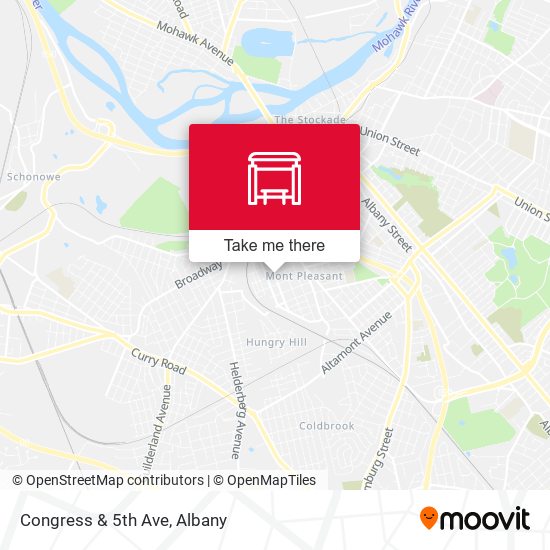 Congress & 5th Ave map