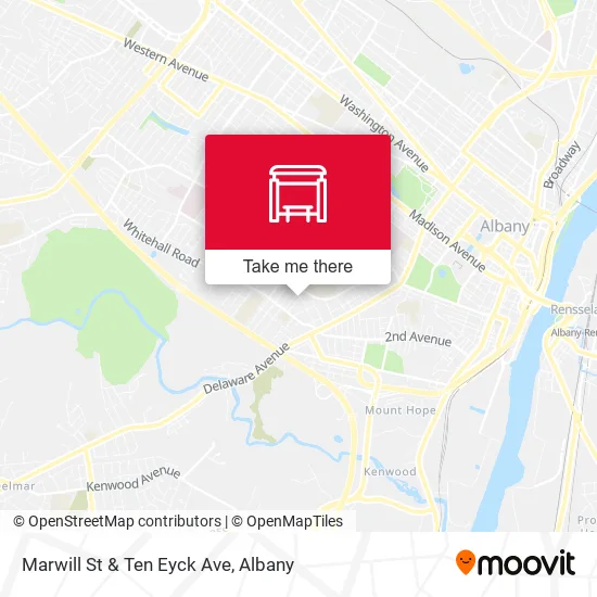 Mapa de Marwill St & Ten Eyck Ave