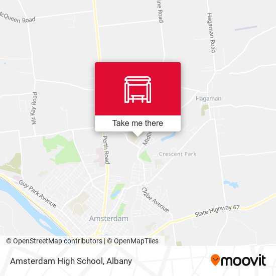 Amsterdam High School map
