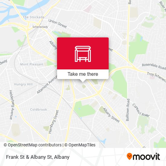 Mapa de Frank St & Albany St