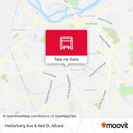 Helderberg Ave & Neil St map