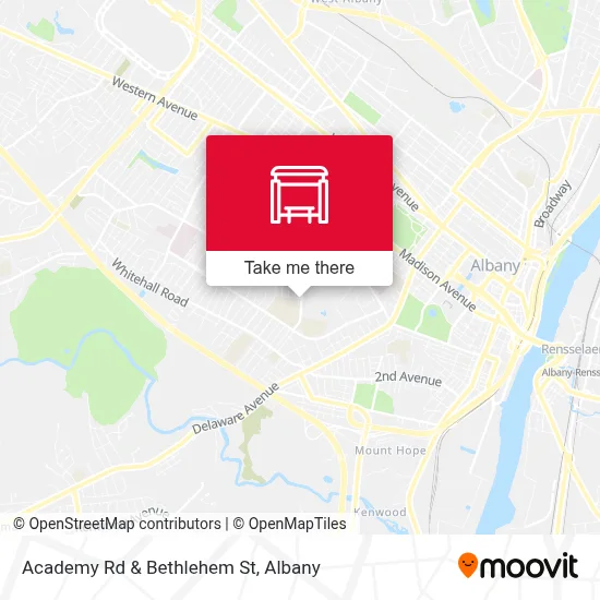 Academy Rd & Bethlehem St map