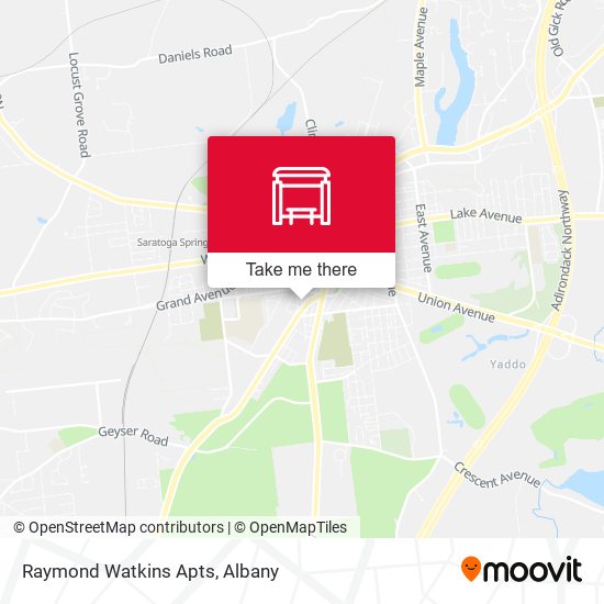 Raymond Watkins Apts map