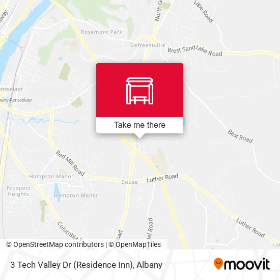 3 Tech Valley Dr (Residence Inn) map