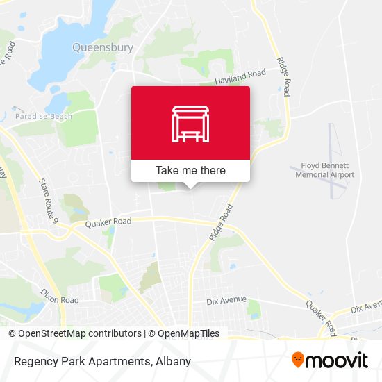 Regency Park Apartments map